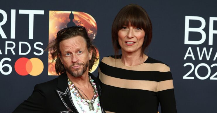 Michael Douglas and Davina McCall at the BRITS