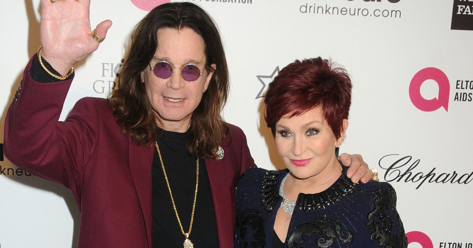 Ozzy Osbourne and Sharon Osbourne