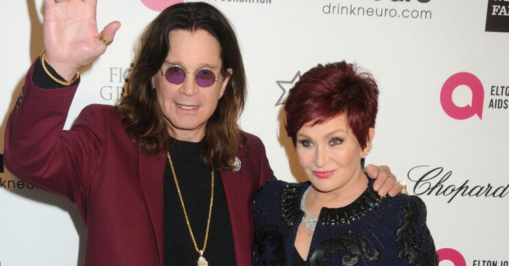 Ozzy Osbourne and Sharon Osbourne