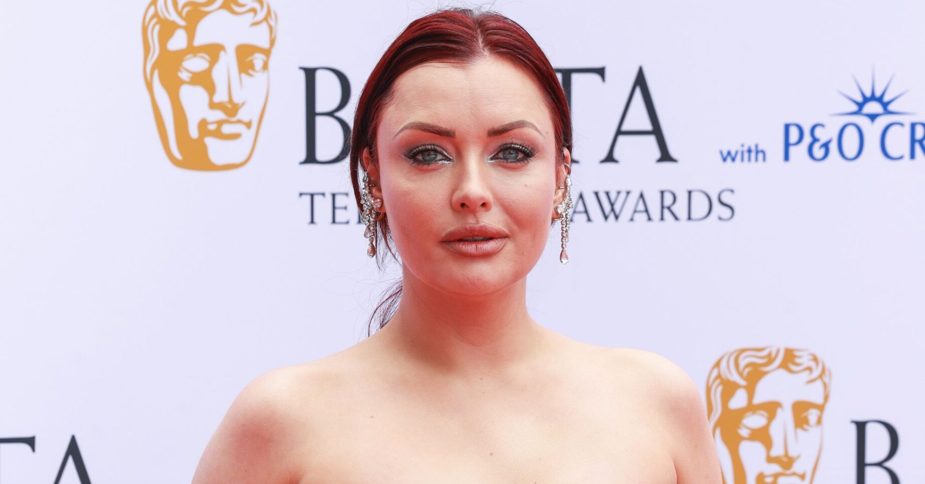 Shona McGarty at the BAFTAs