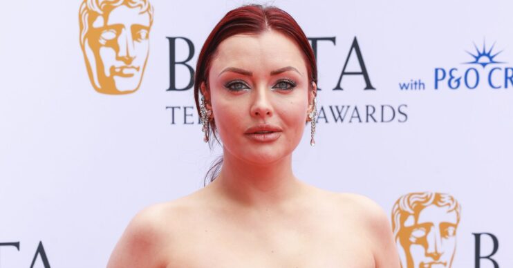 Shona McGarty at the BAFTAs