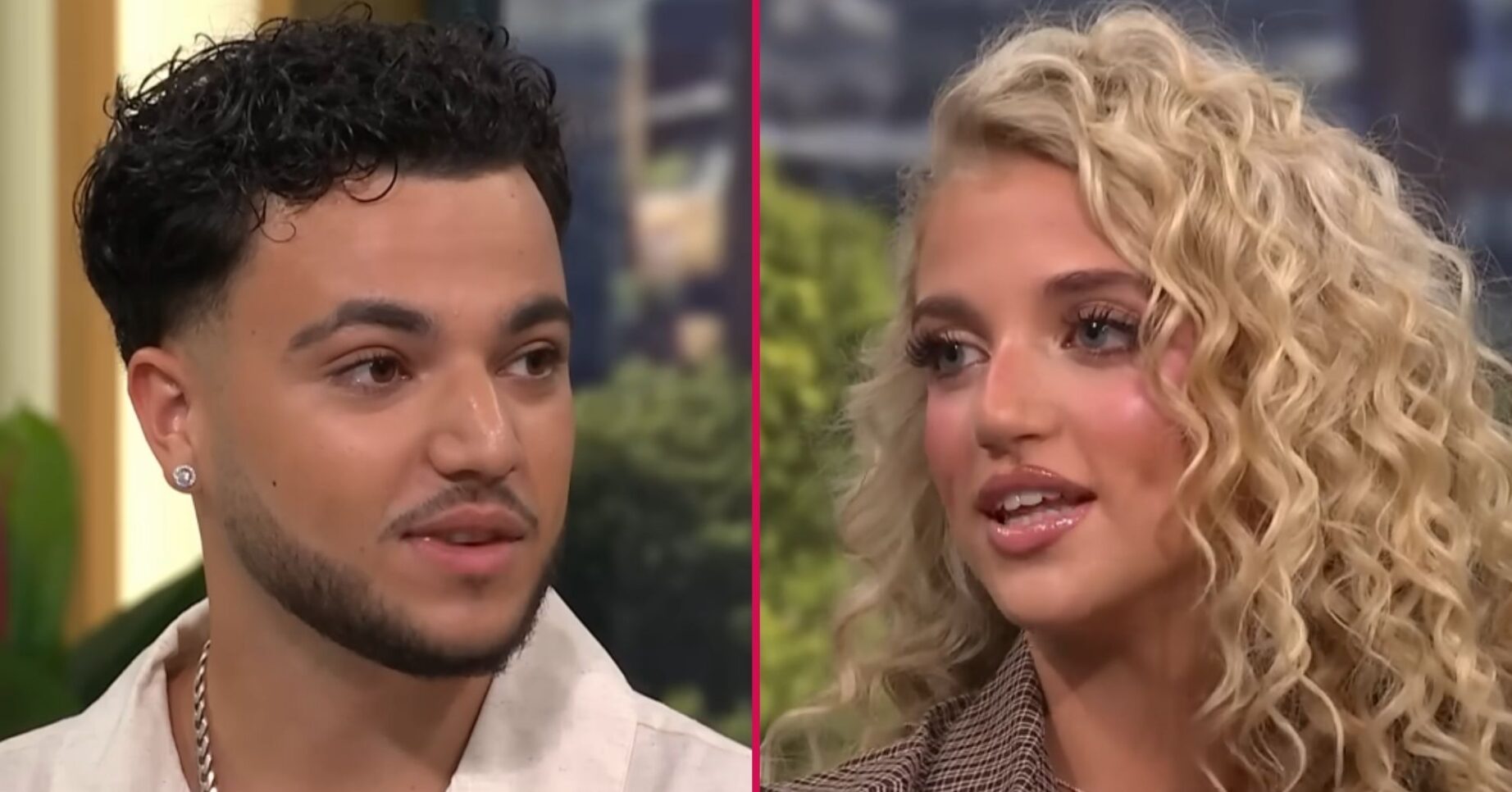 ED composite of Junior and Princess Andre on This Morning