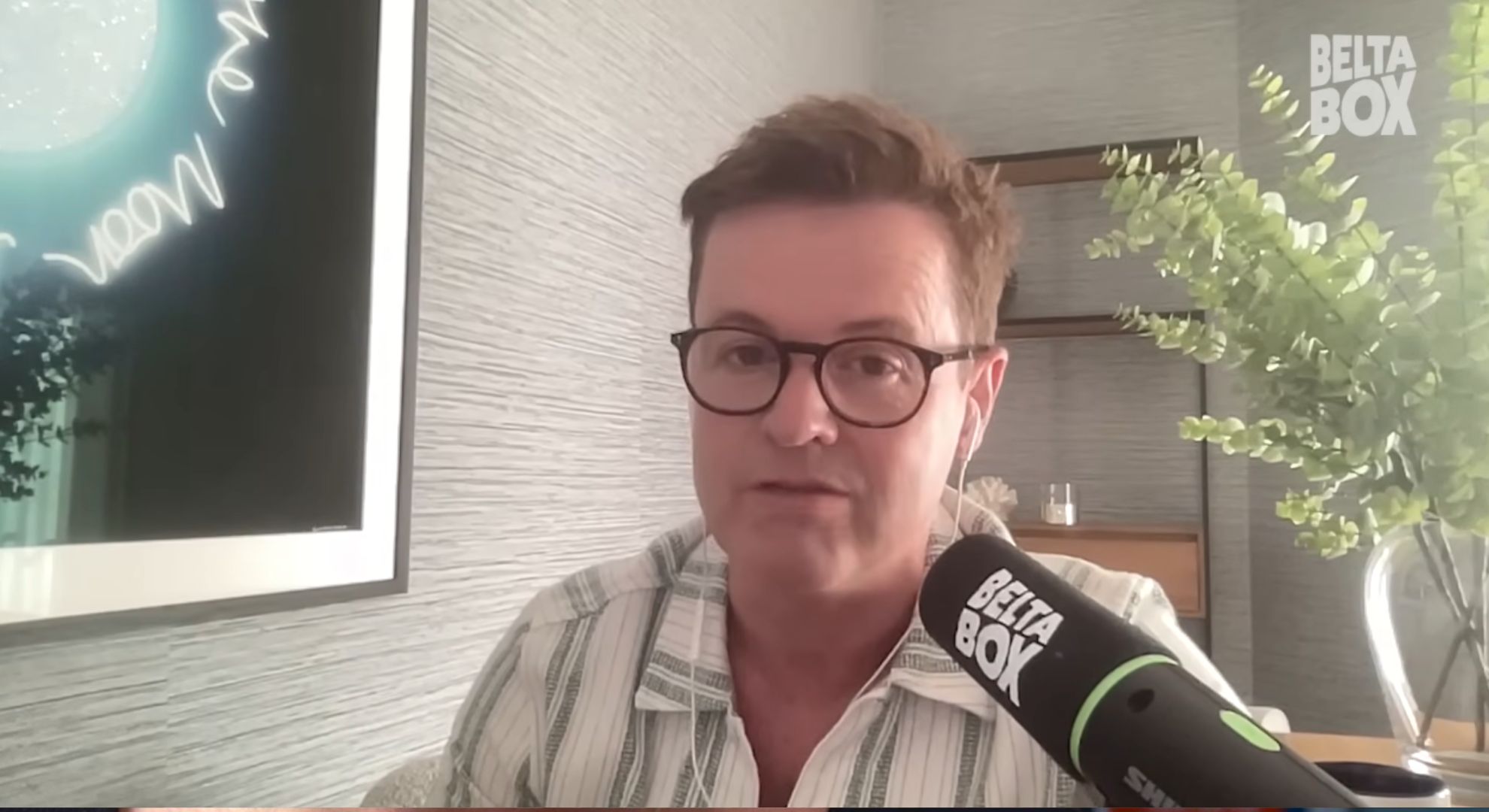 Declan Donnelly during podcast
