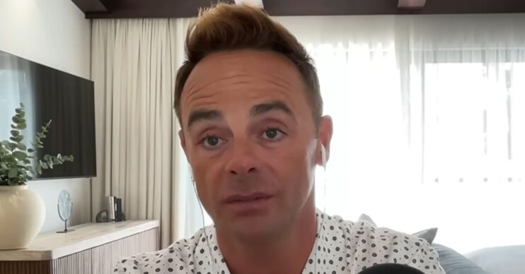 Ant McPartlin speaking on podcast