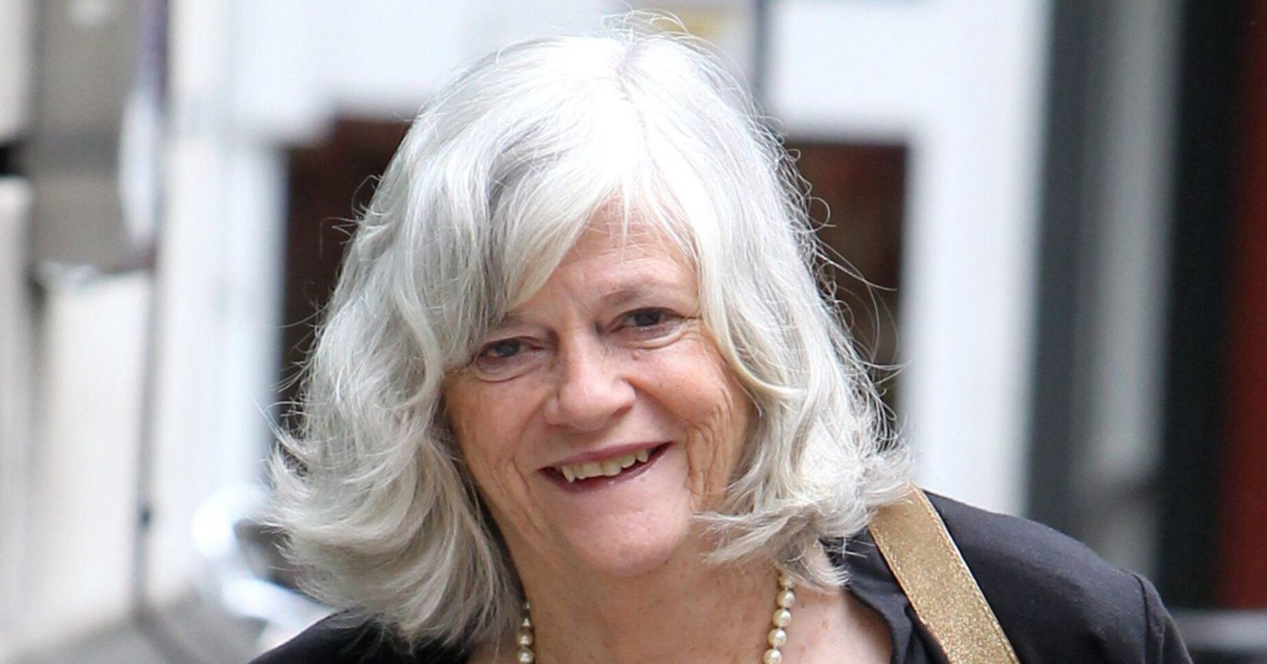 Ann Widdecombe smiling