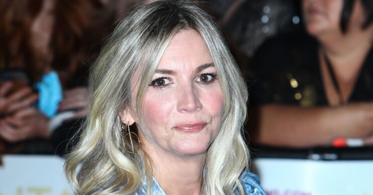 Lisa Faulkner on the red carpet