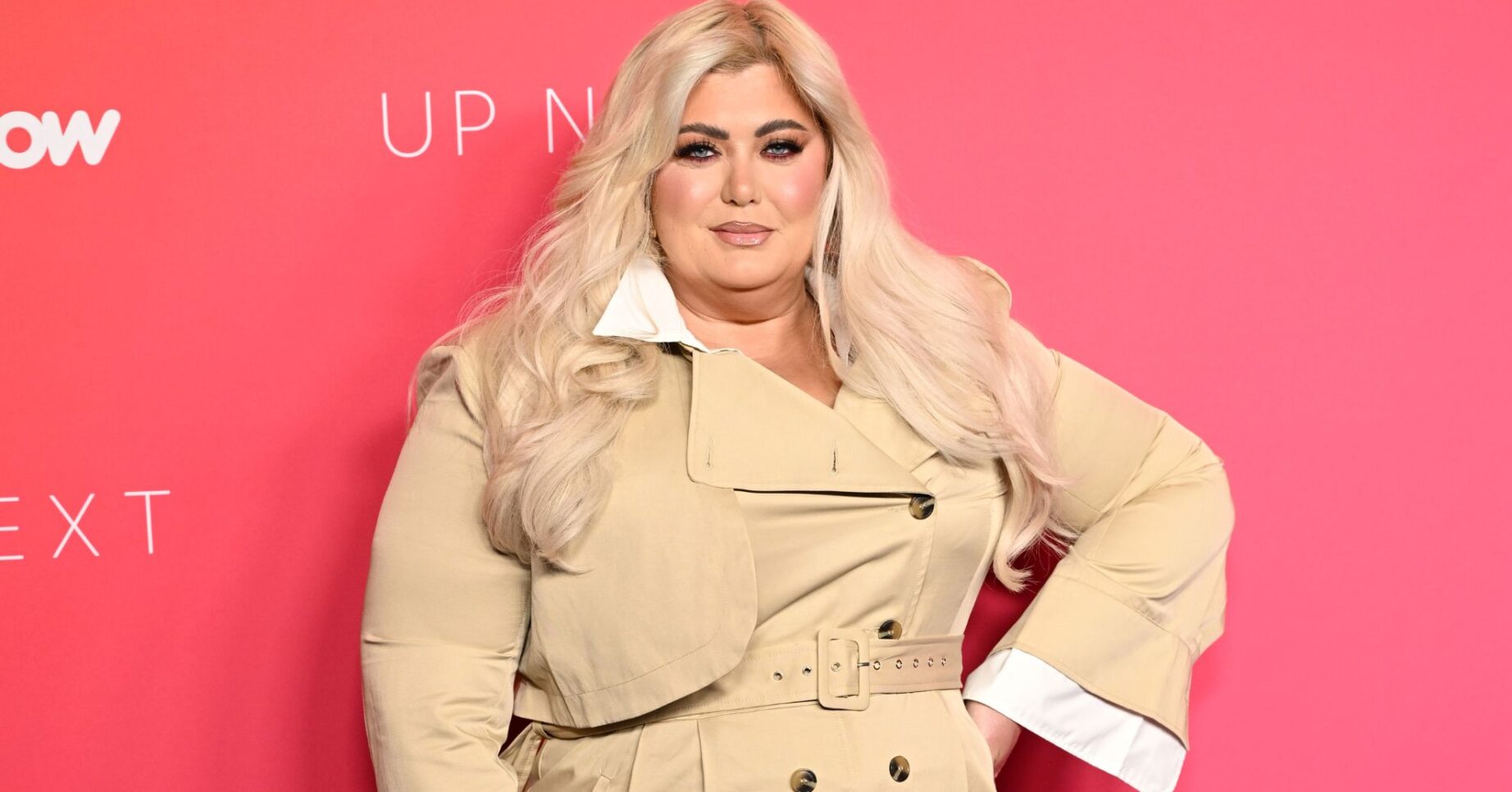 Gemma Collins on the red carpet