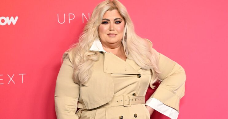 Gemma Collins on the red carpet