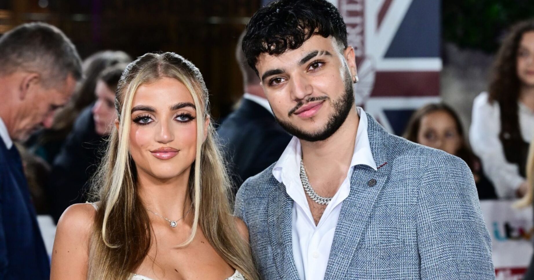 Princess and Junior Andre on the red carpet