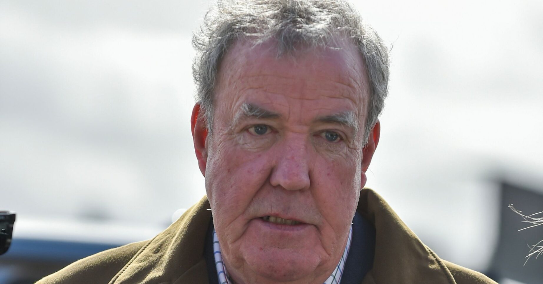 Jeremy Clarkson looking worried