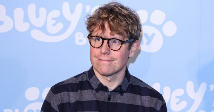Josh Widdicombe on the red carpet