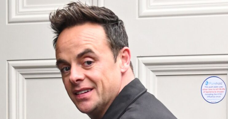Ant McPartlin looking in front