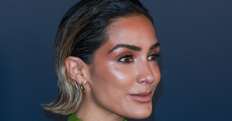 Frankie Bridge on the red carpet
