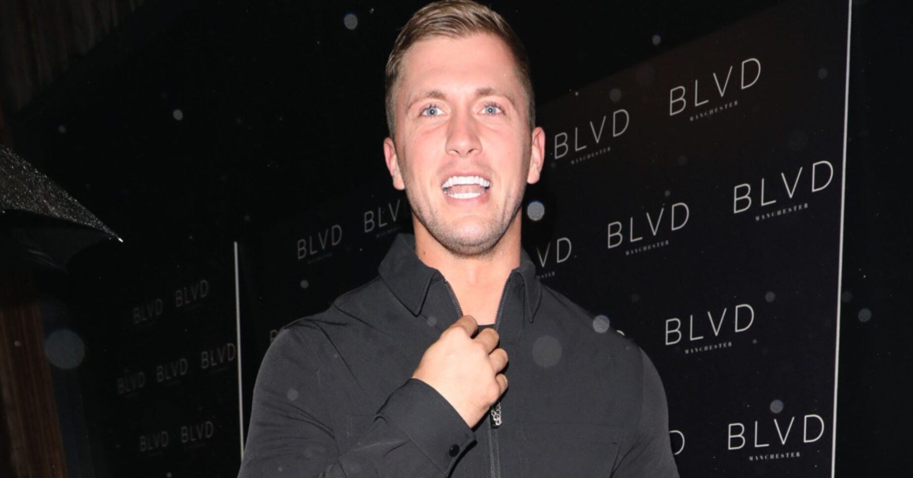 Dan Osbourne looking in front