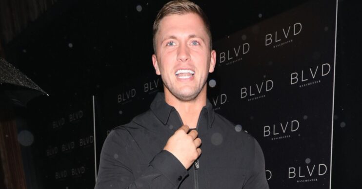Dan Osbourne looking in front