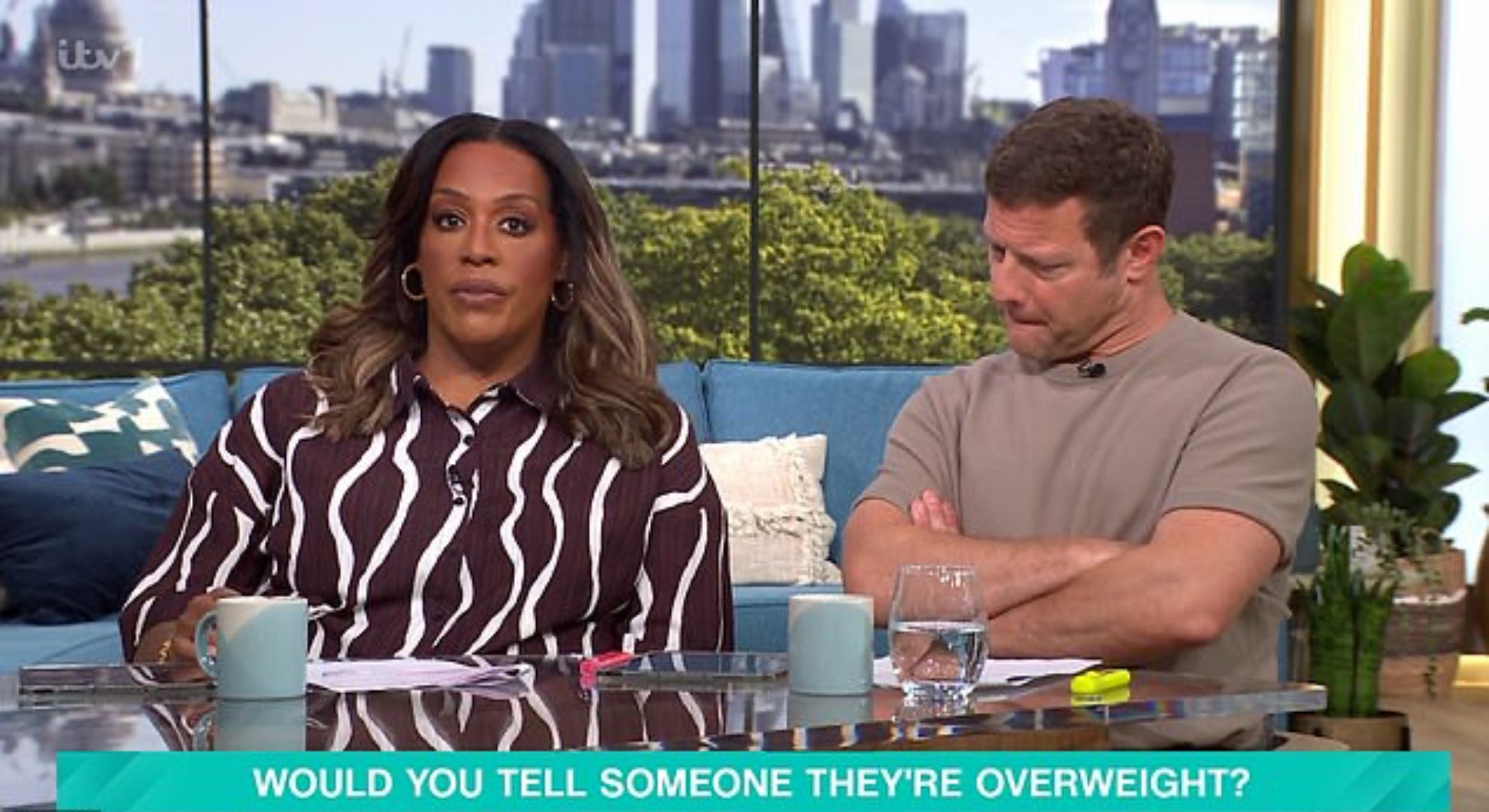 Alison Hammond and Dermot O'Leary on This Morning