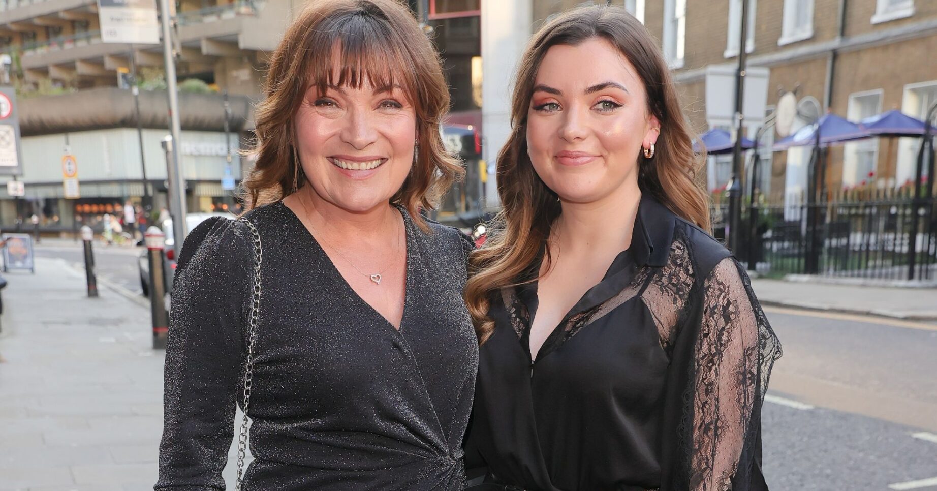 Lorraine Kelly and Rosie Kelly Smith smiling