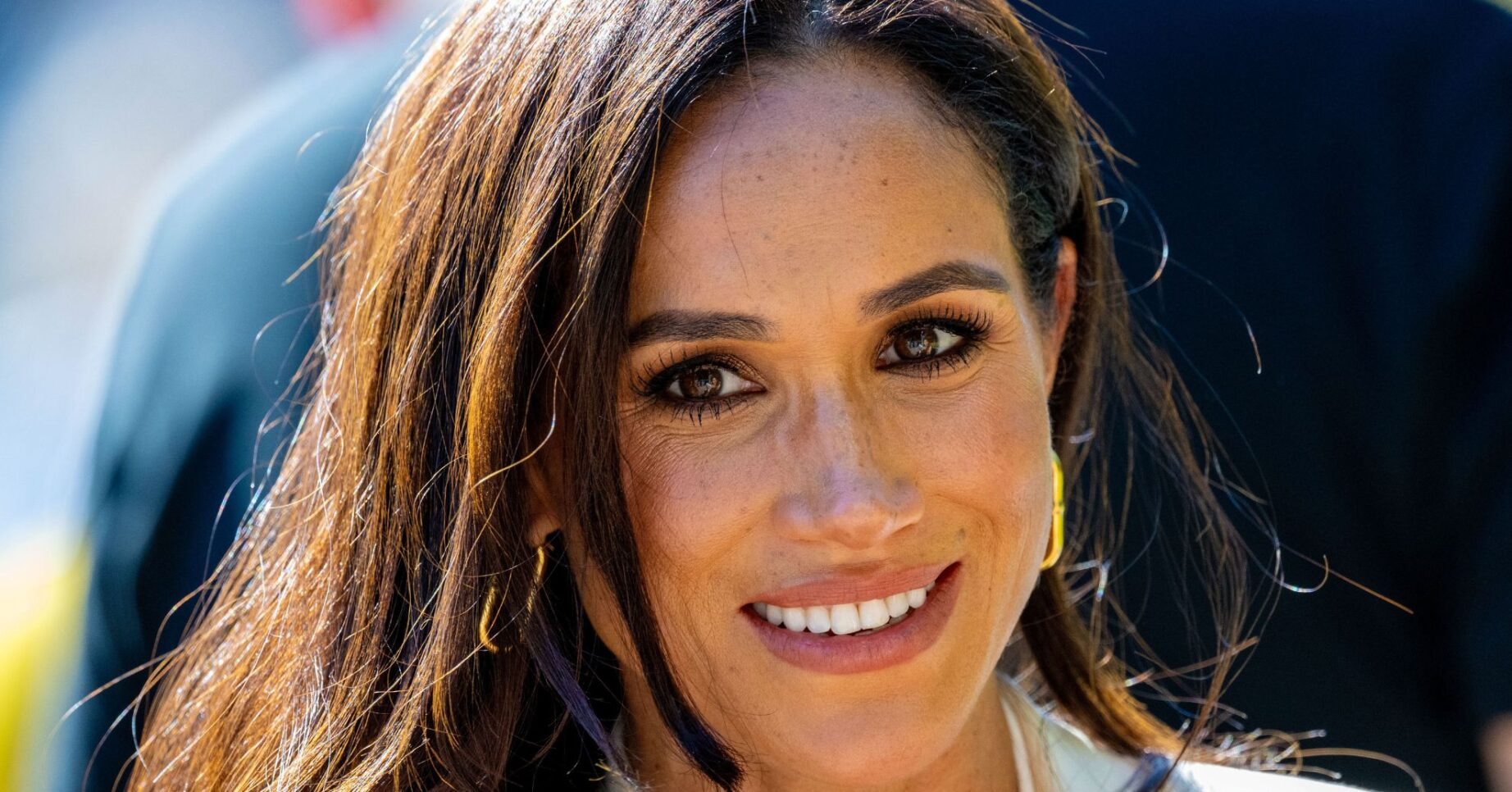 Meghan Markle smiling