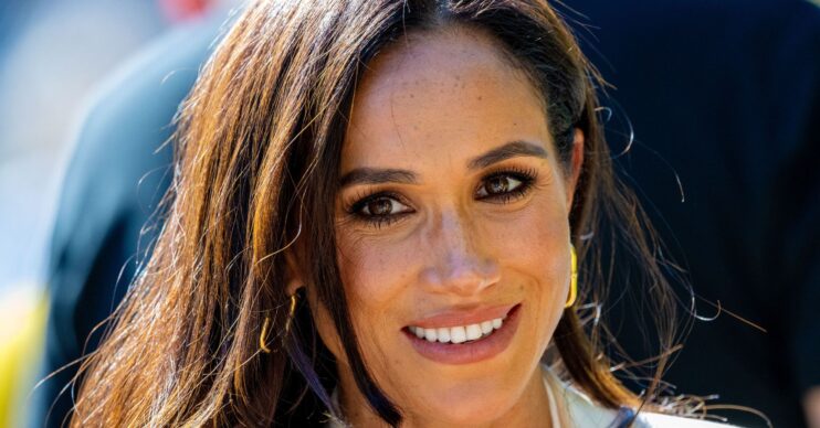 Meghan Markle smiling