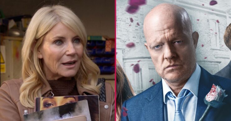 Cindy looking shocked and Max flashforward promo split image
