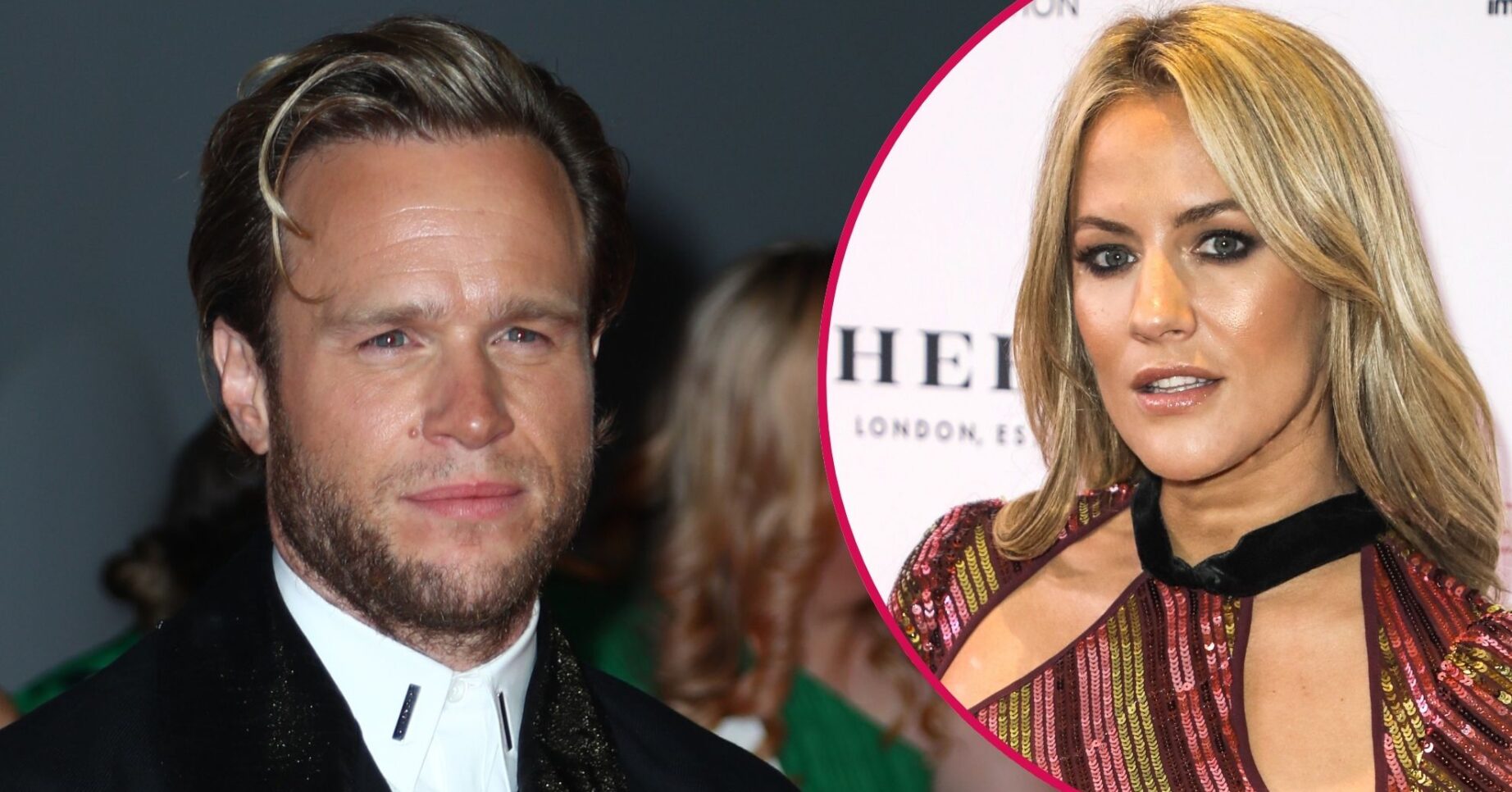 ED composite of Olly Murs at NTAs and Caroline Flack at event