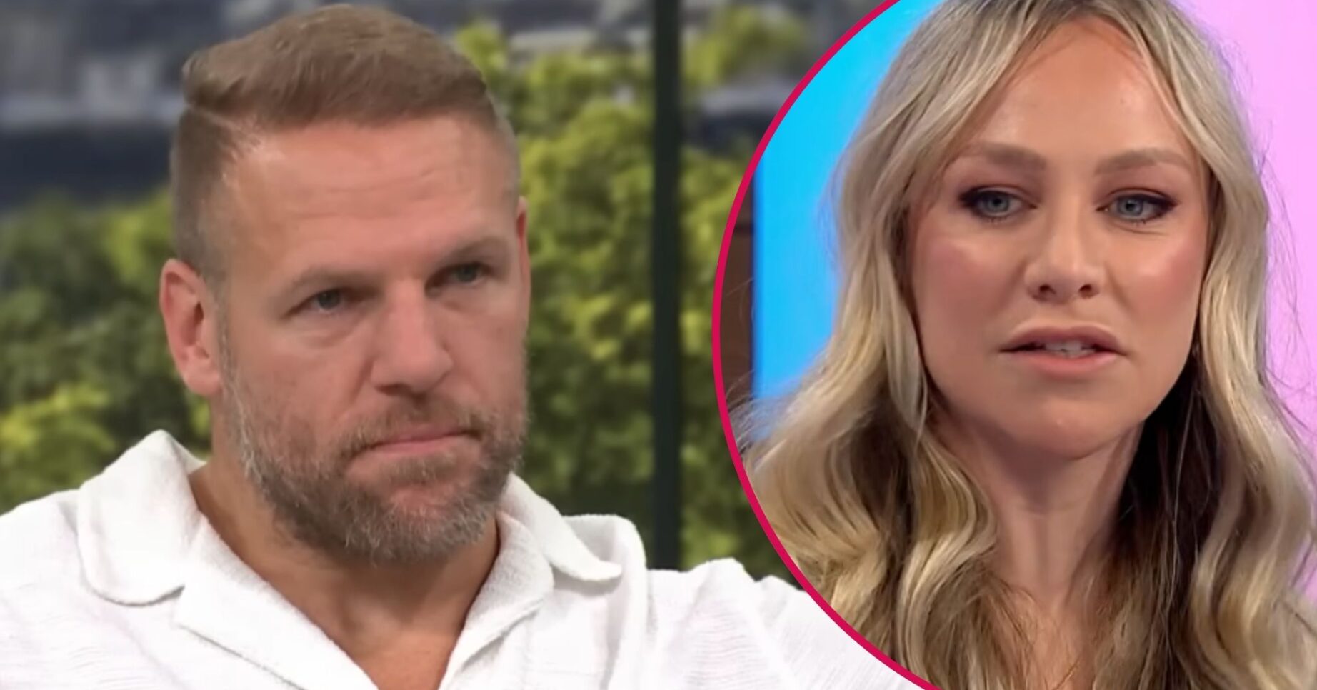 ED composite of James Haskell on This Morning and Chloe Madeley on Loose Women