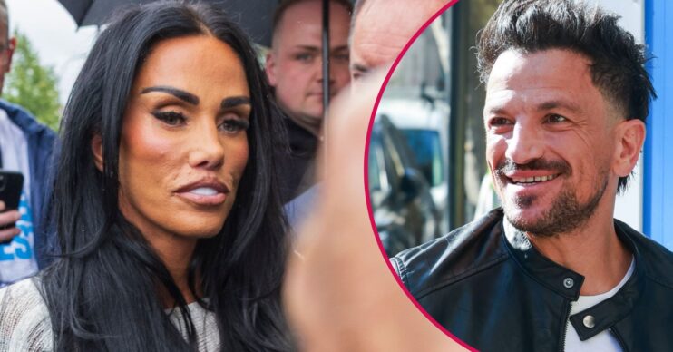 Katie Price and Peter Andre
