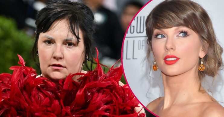 Lena Dunham and Taylor Swift