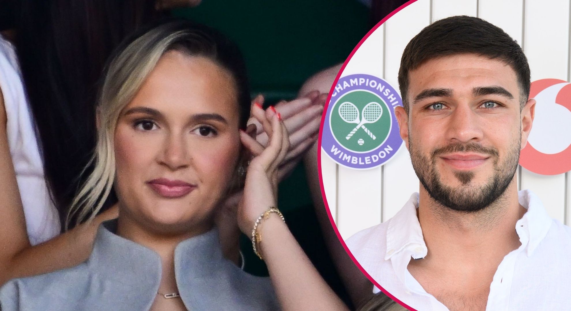 Molly-Mae Hague and Tommy Fury stun at Wimbledon