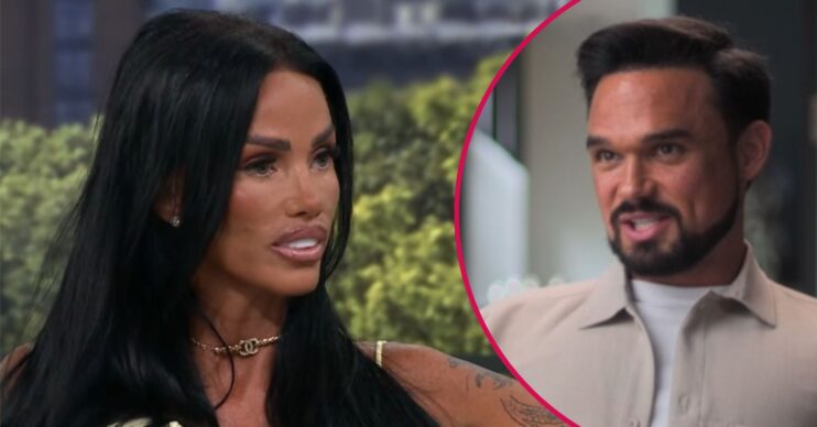 ED composite of Katie Price on This Morning and Gareth Gates in documentary