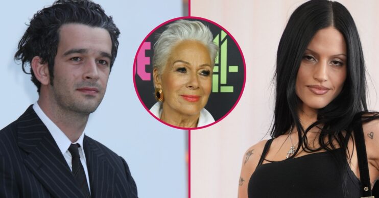 Matty Healy, Denise Welch and Gabbriette