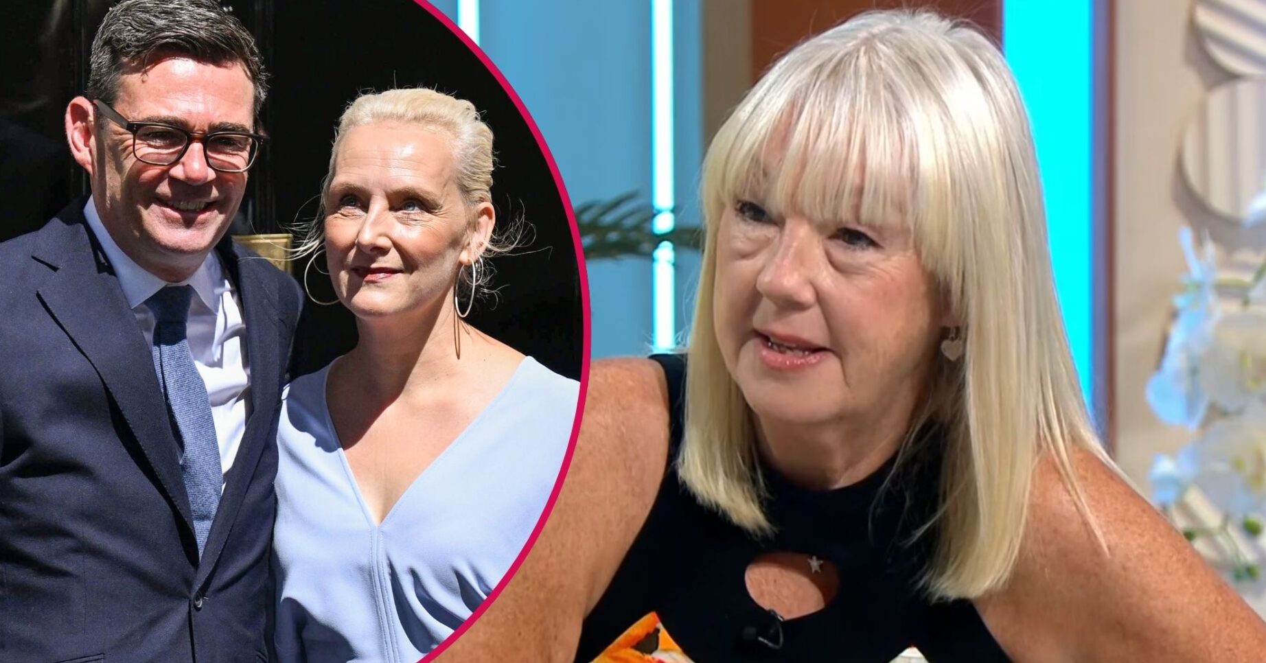 Andy Burnham and Marie-France van Heel / Liz Kershaw on Lorraine