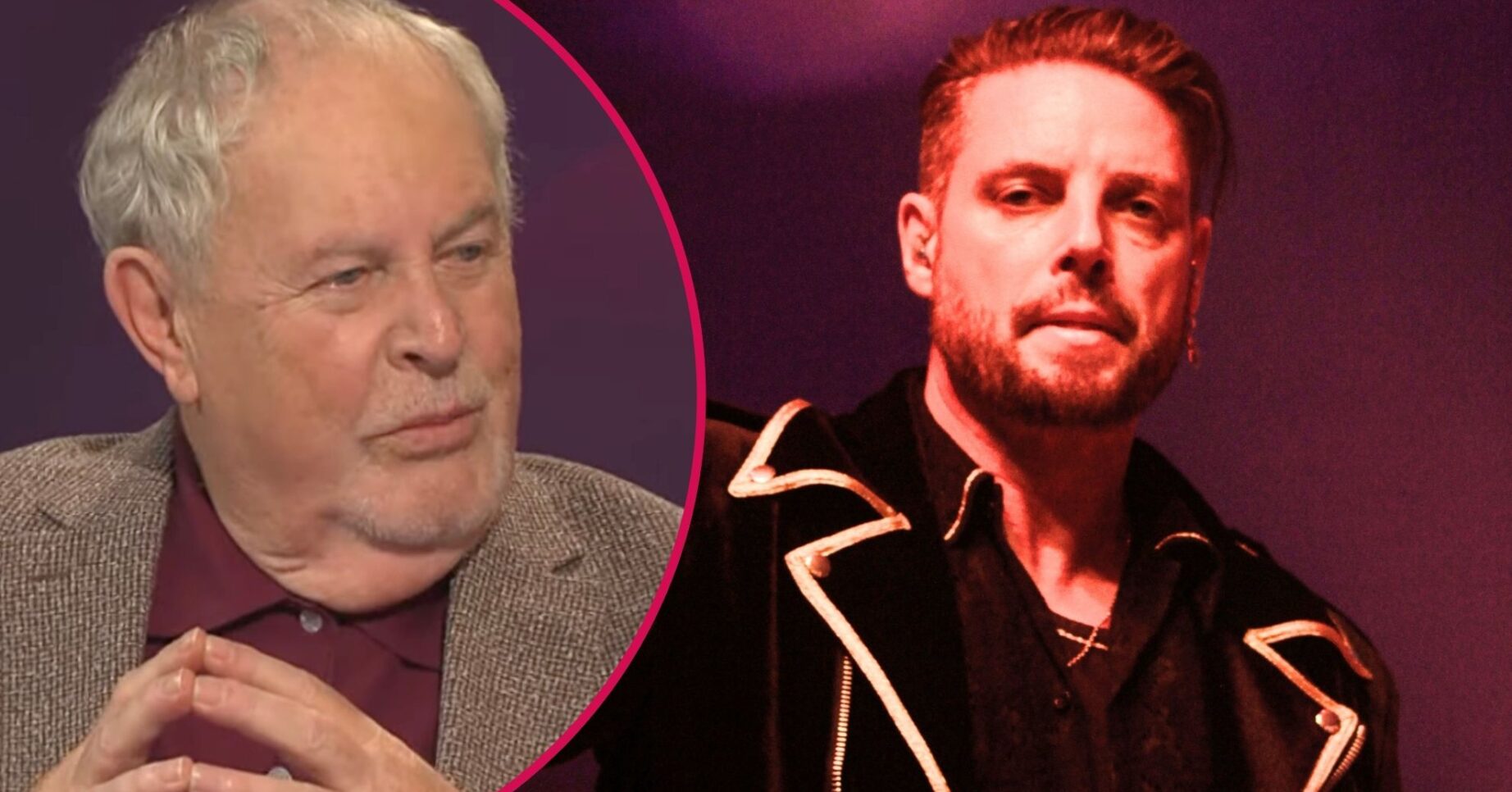 Gerry Kelly and Keith Duffy on stage