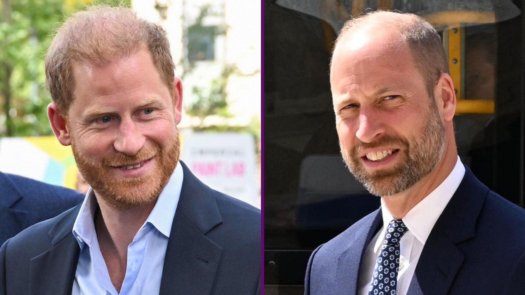 RI composite of Prince Harry and William smiling