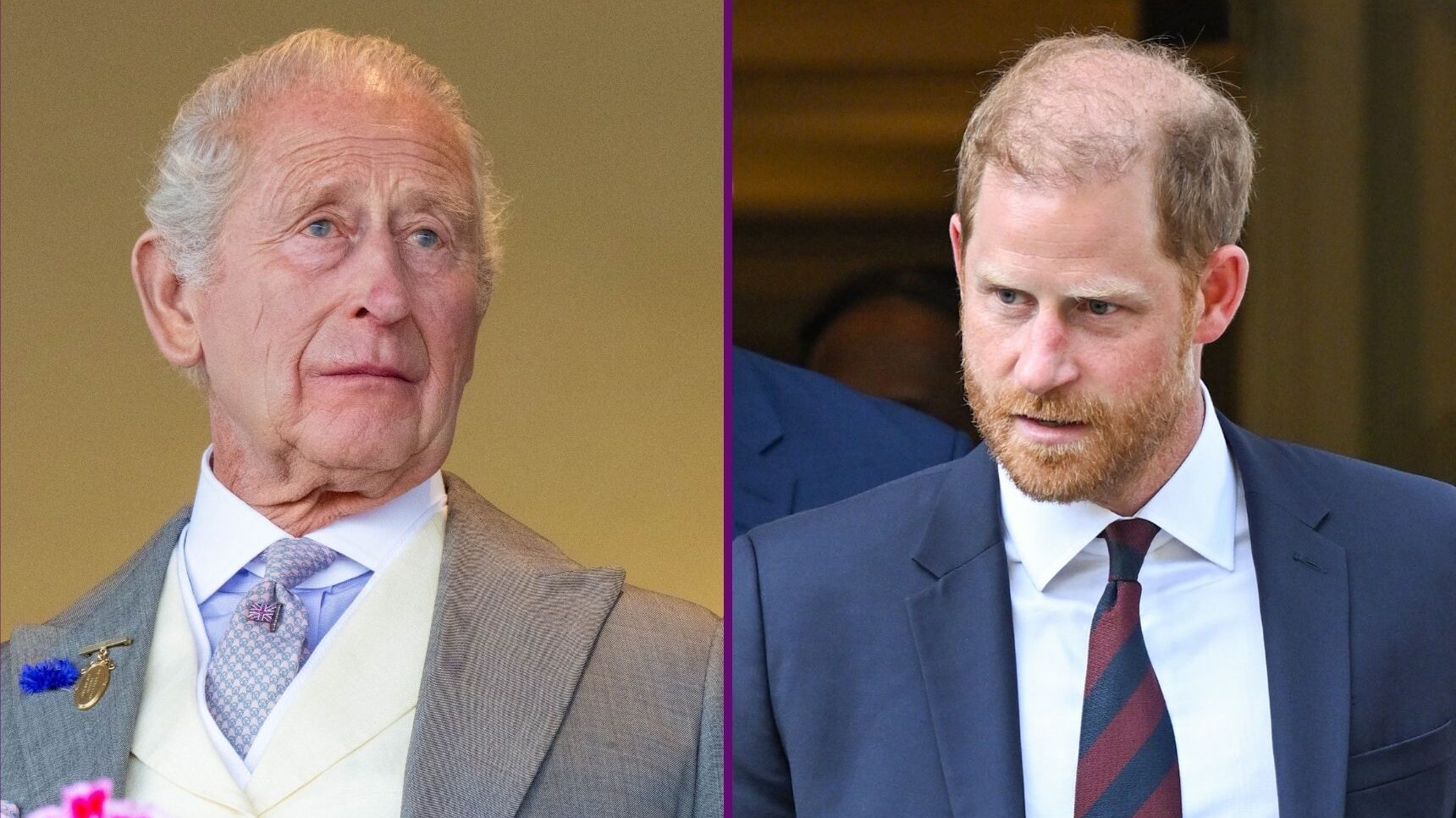 King Charles and Prince Harry
