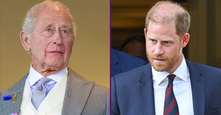King Charles and Prince Harry