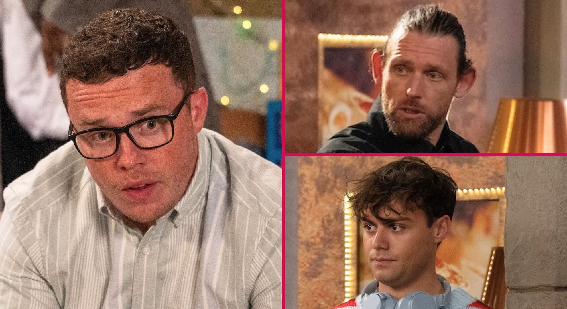 Vinny wants to keep Kev away from Lewis after his own relationship with an abusive dad, Paul Ashdale