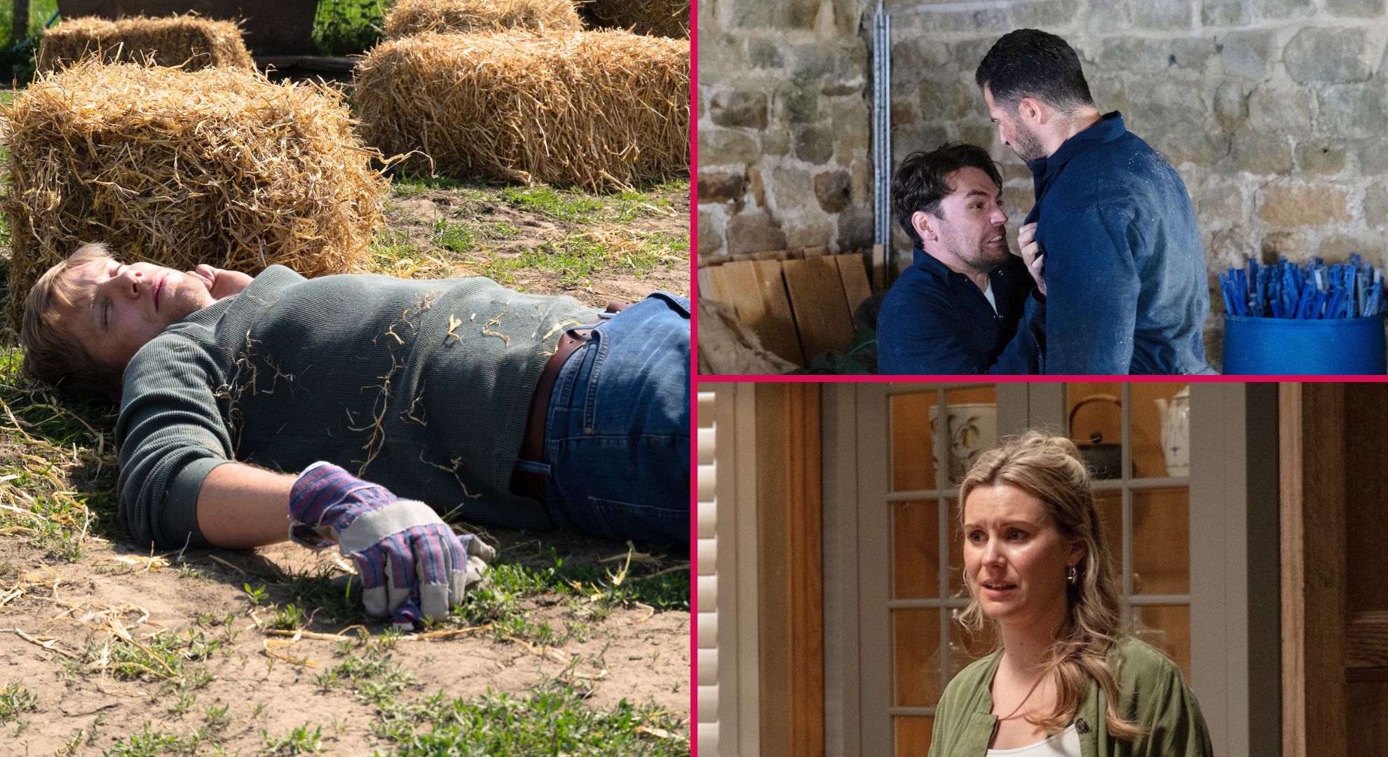 Ross pushed over balcony as Serena’s secret is exposed Ross pushed over balcony as Serena’s secret is exposed