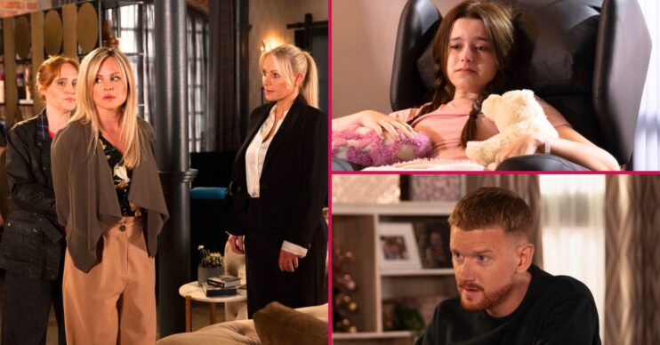 Sarah arrested, Betsy and Gary in Coronation Street spoilers (Credit: ITV)