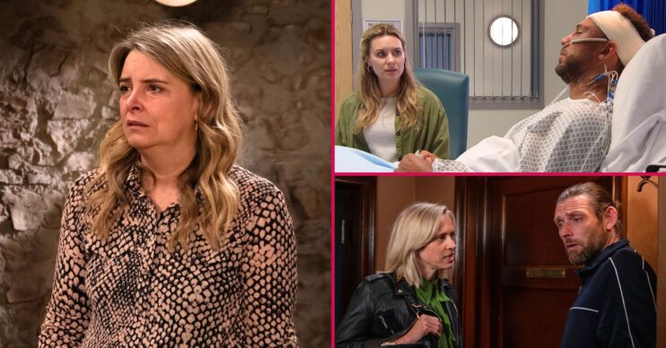Charity, Dawn, Billy, Ruby and Kev in Emmerdale (Credit: ITV)