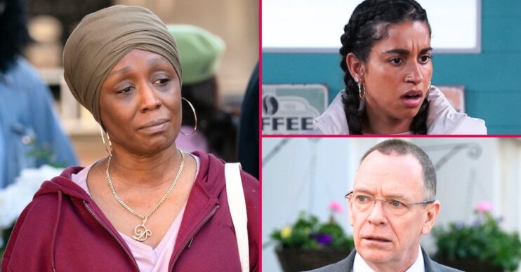 EastEnders' Denise, Avani, Ian