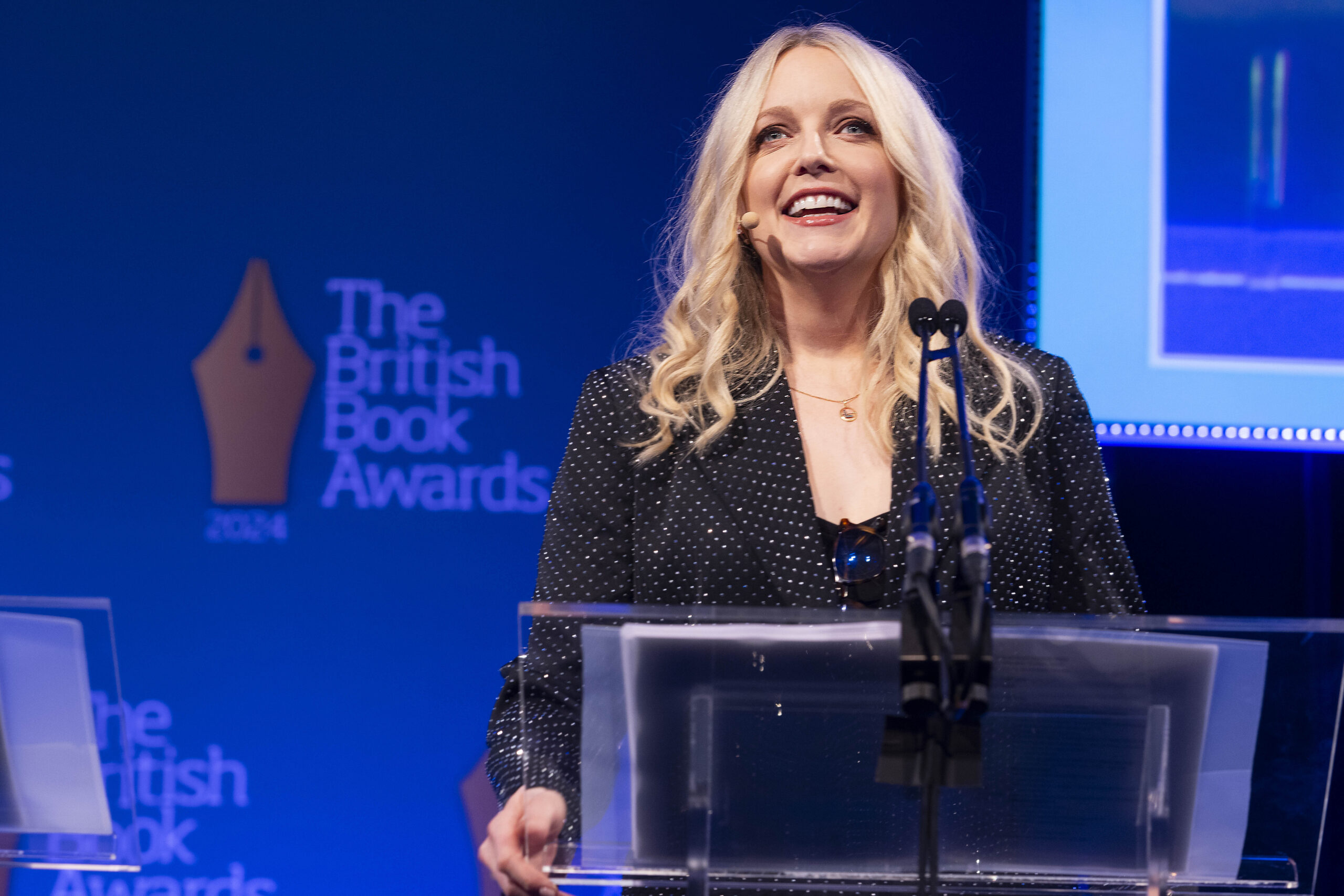 Lauren Laverne hosting the British Book Awards at Grosvenor House, London, UK - 13 May 2024