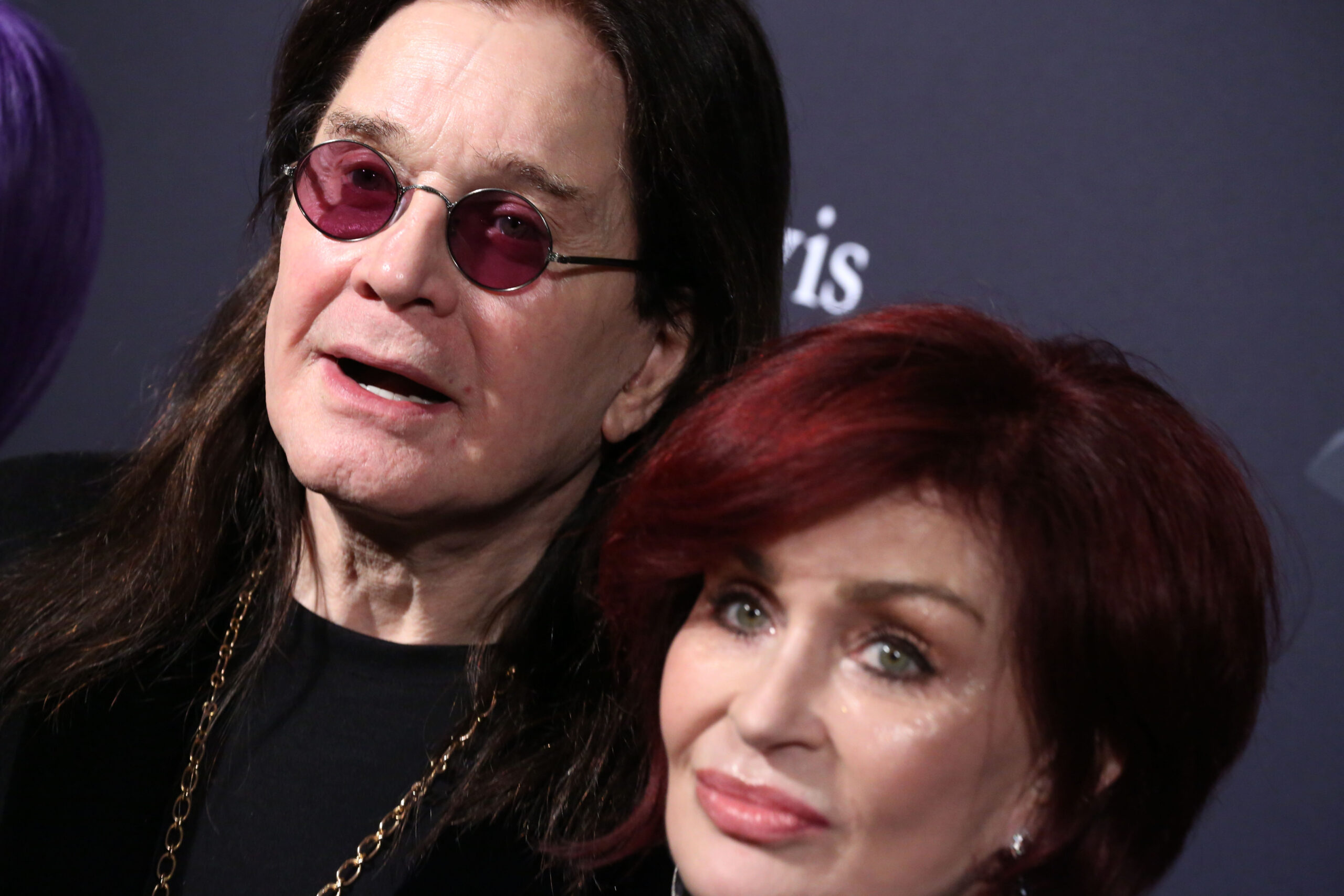 Ozzy and Sharon Osbourne at event