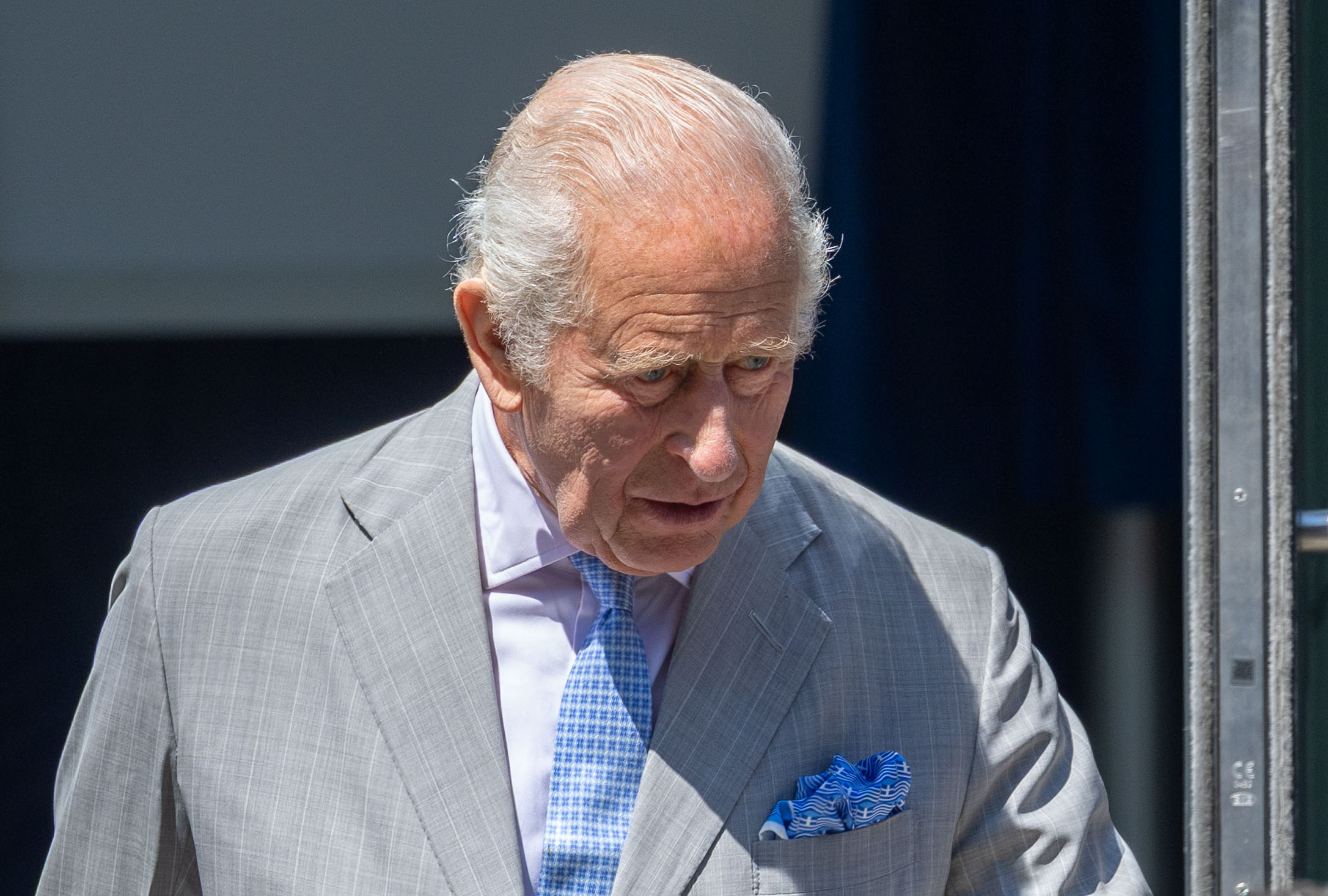 King Charles III At British Transport Police HQ