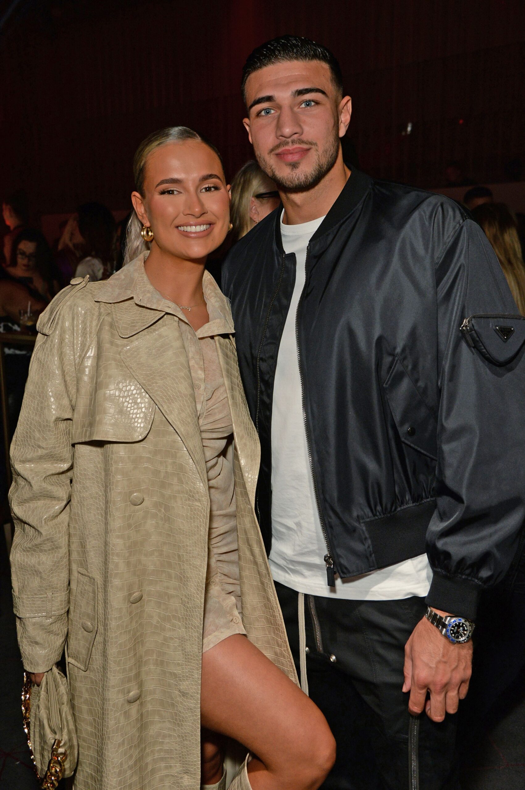 Molly Mae and Tommy Fury smiling together