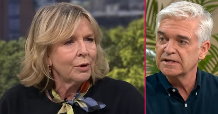 ED composite of Fern Britton and Phillip Schofield on This Morning