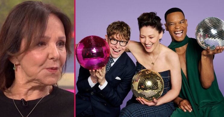 ED composite of Arlene Phillips on GMB and new Strictly hosts