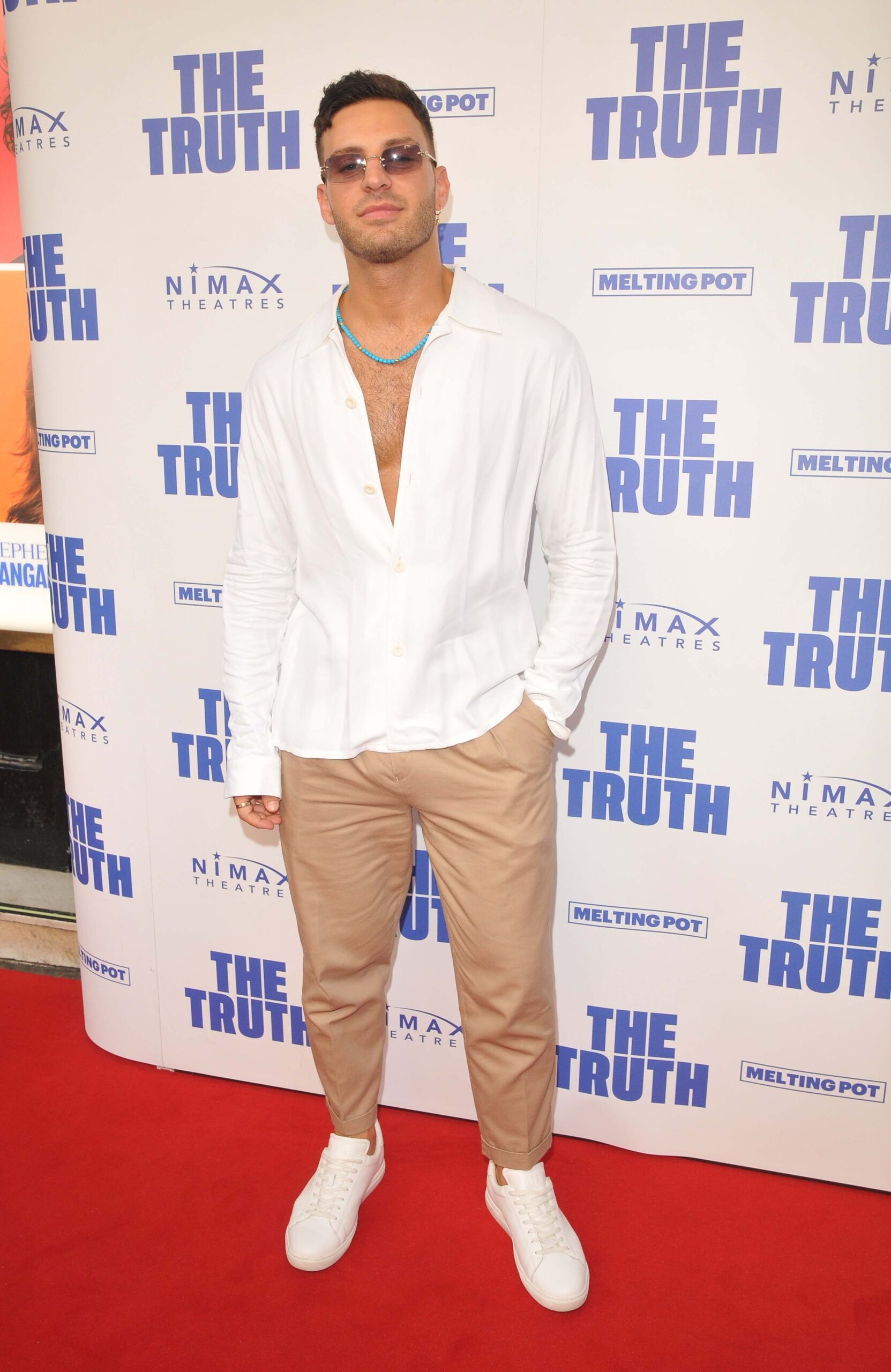Vito Coppola at 'The Truth' play press night