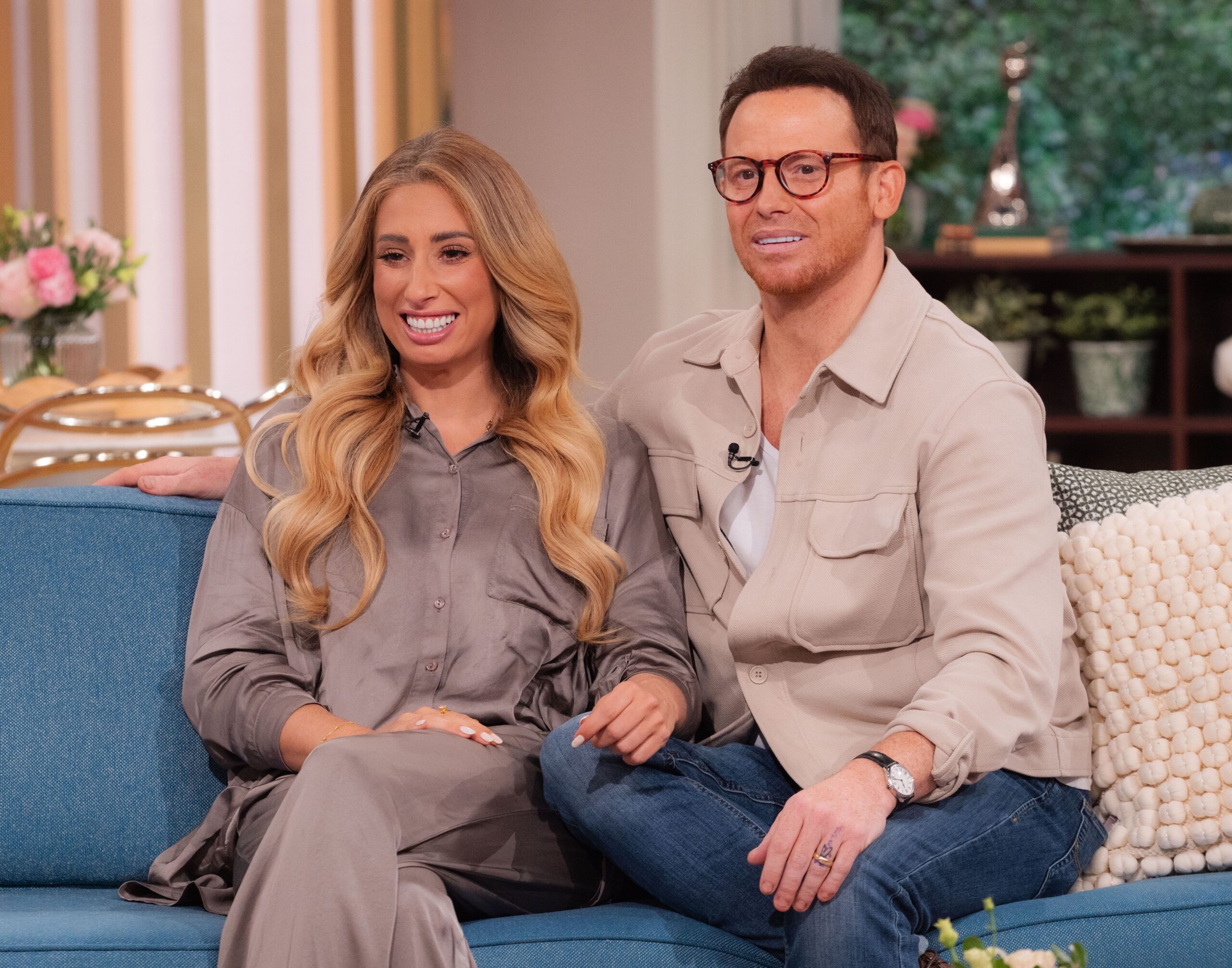 Stacey Solomon and Joe Swash on This Morning