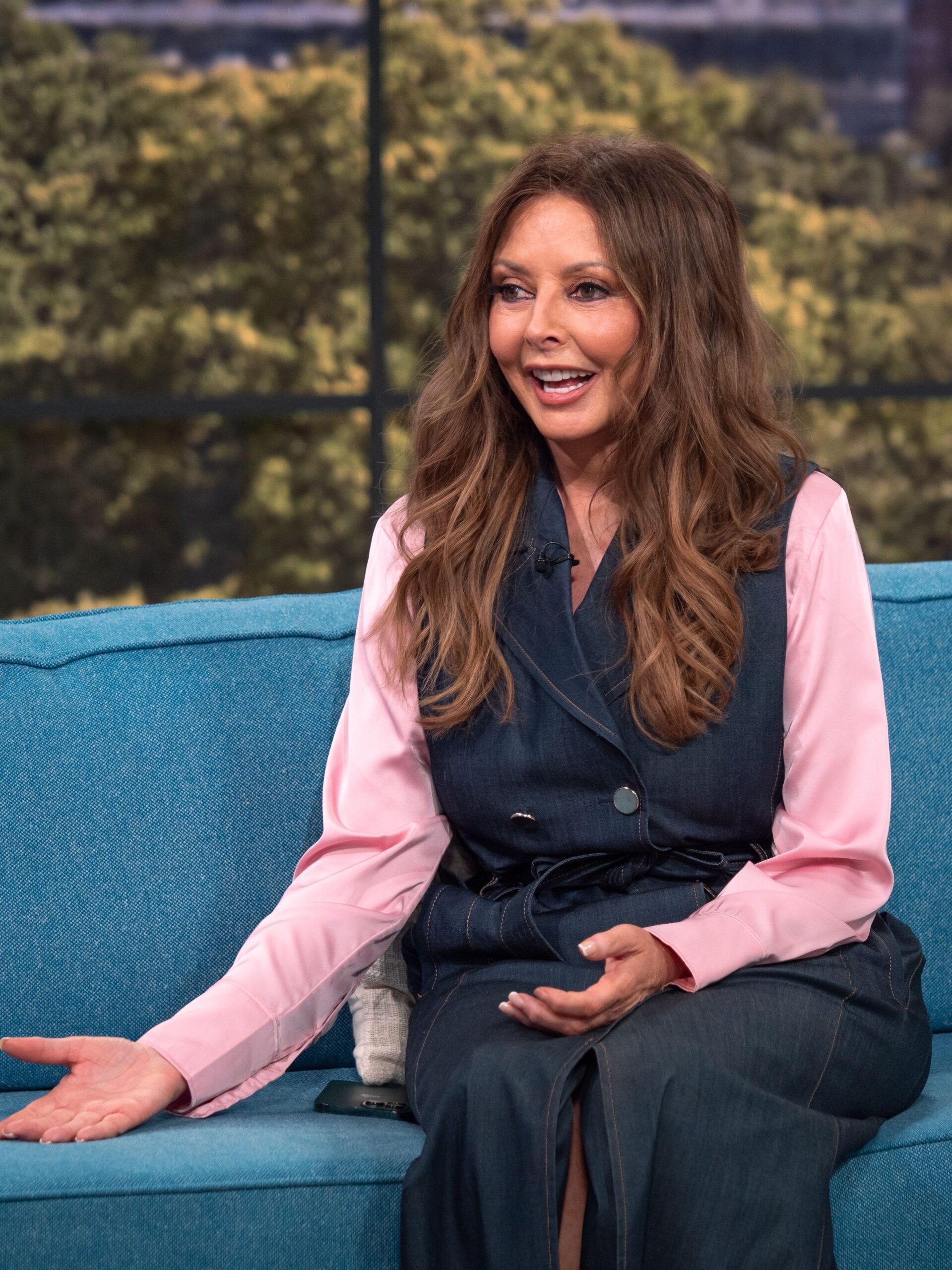 Carol Vorderman talking on This Morning